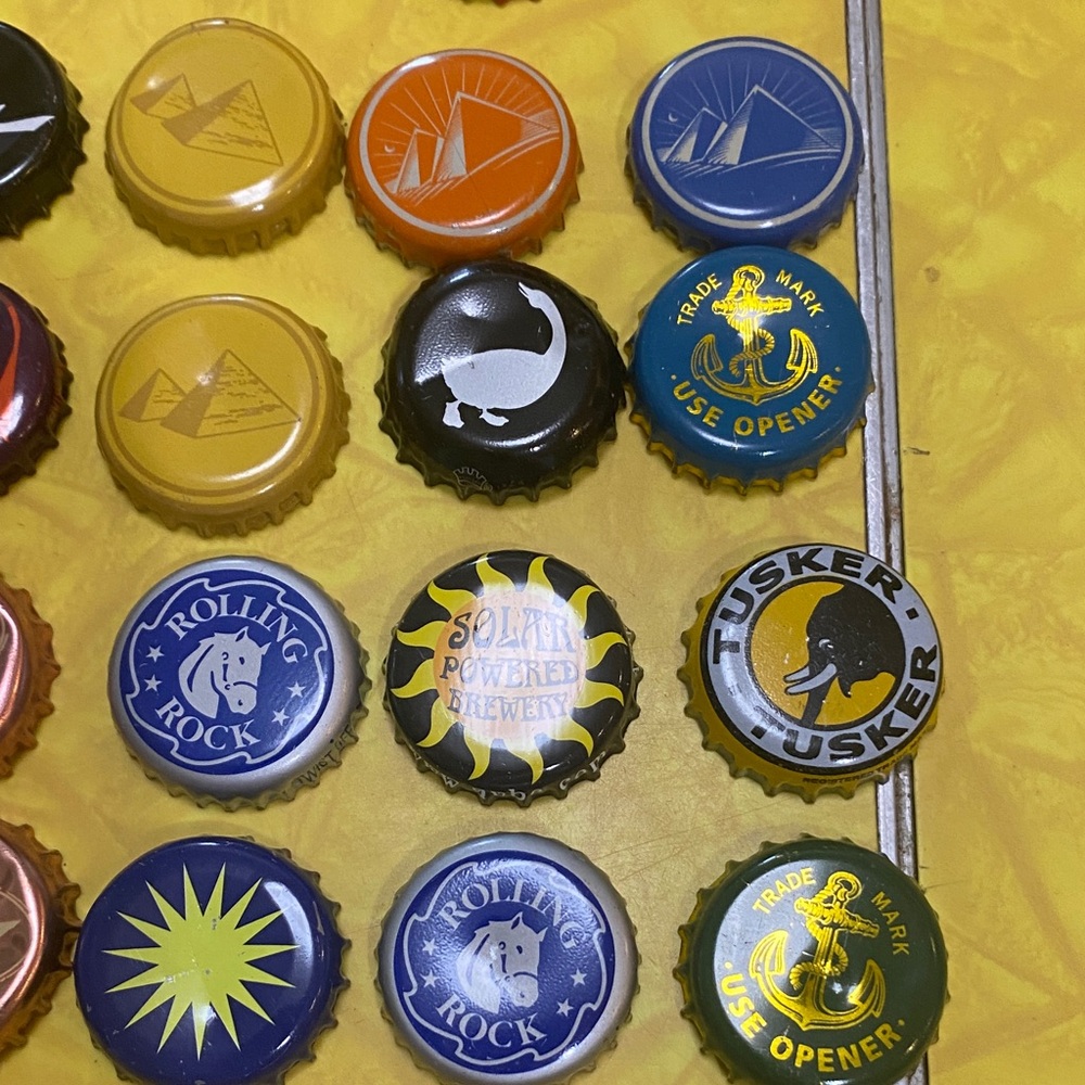 Colorful Bottle Caps Collection - Picture 5 of 16